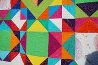 Krabbeldecke Bunt Detail 2