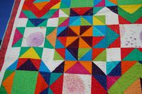 Krabbeldecke Bunt Detail 3